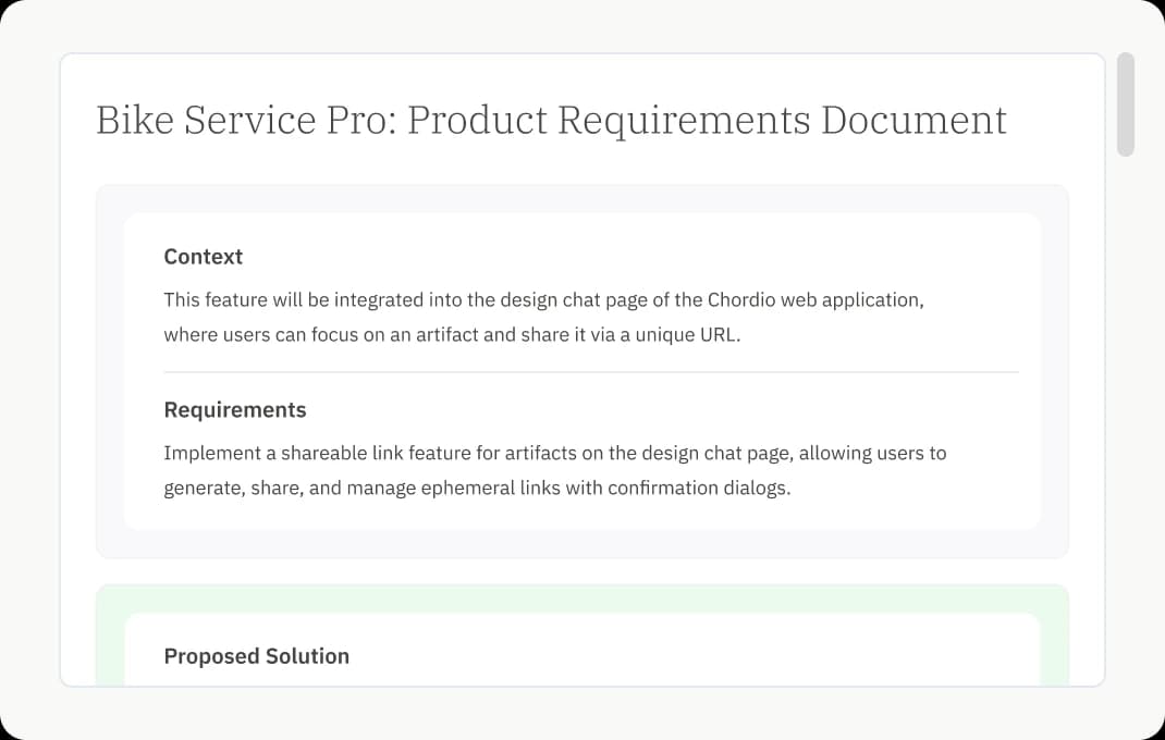 Bike Service Pro Brief