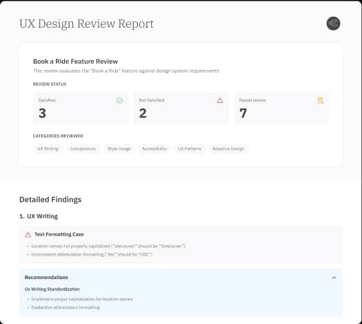 Simulated reviews